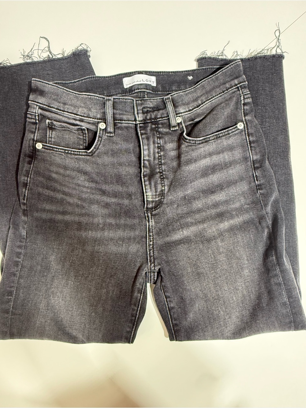 LOFT Women's Skinny Jeans in Washed Gray